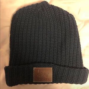 Navy Blue Cuffed Love Your Melon Hat